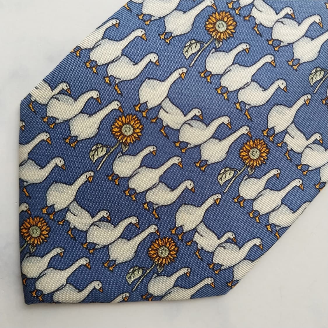 뷰포트(타이랙)  블루 오리 모티브 넥타이 9.7cm A등급 K2313
 상품이미지6