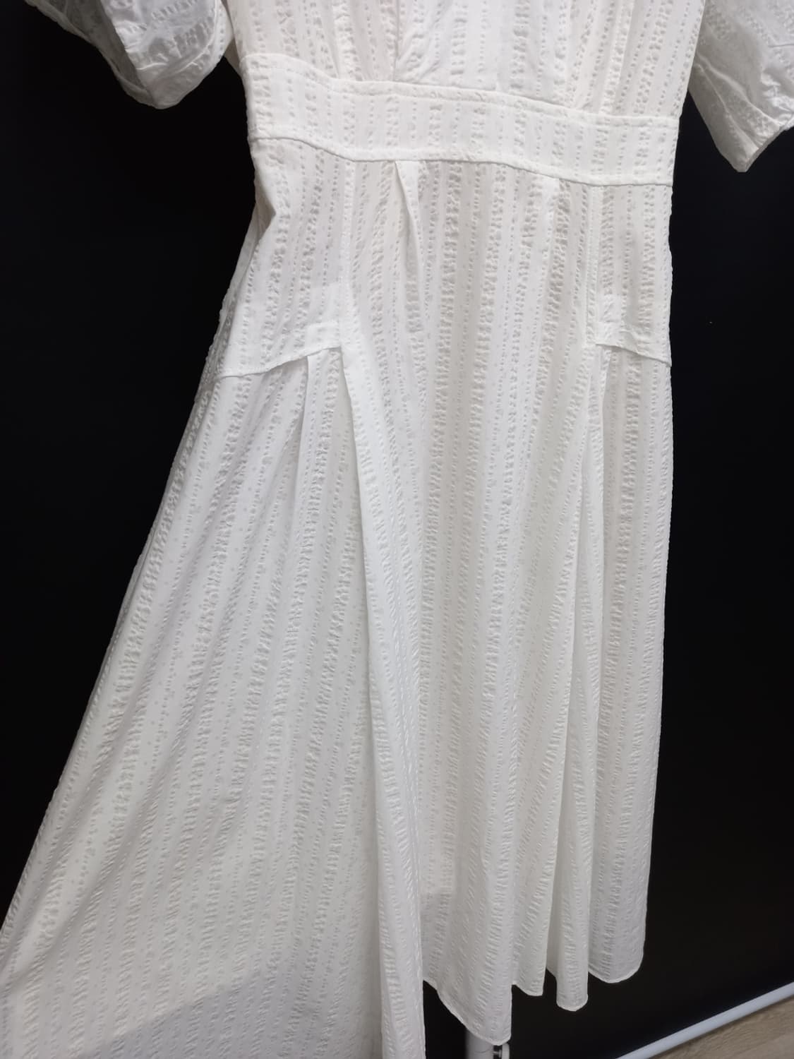 새 시슬리 춘하 플레어 맥시 롱 원피스 55 상품이미지9