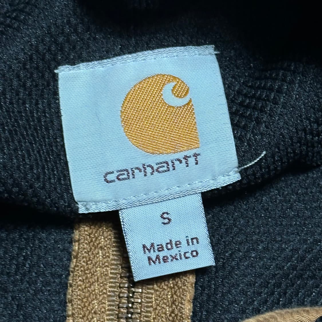 S 칼하트 된장 후드 집업 상품이미지4