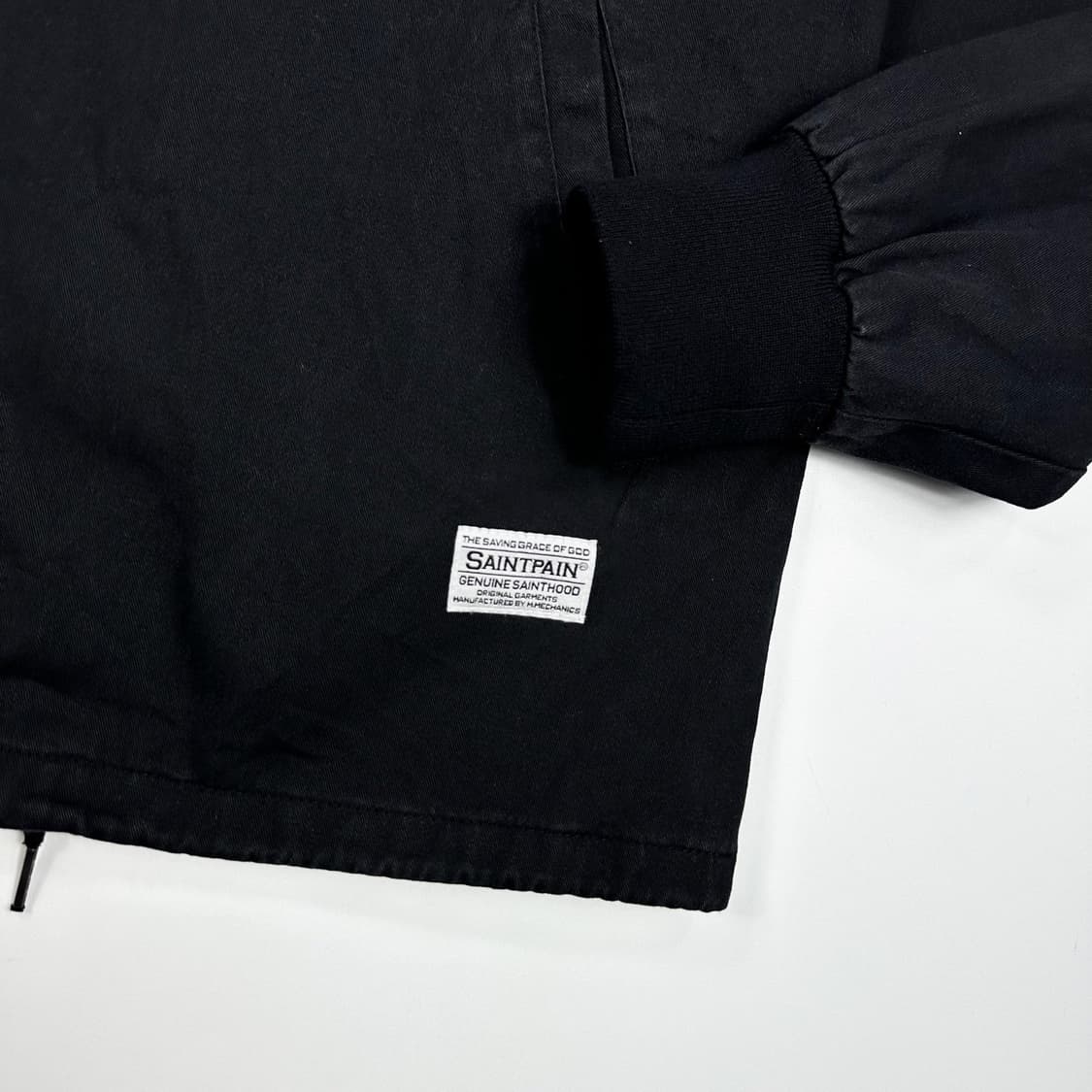 세인트페인 미카엘 블랙 코치자켓 (M) 상품이미지5