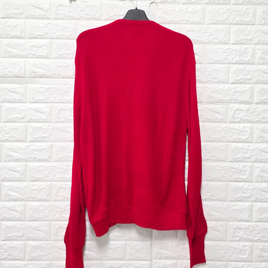 택포) 라코스테 레드 가디건 XL 상품이미지4