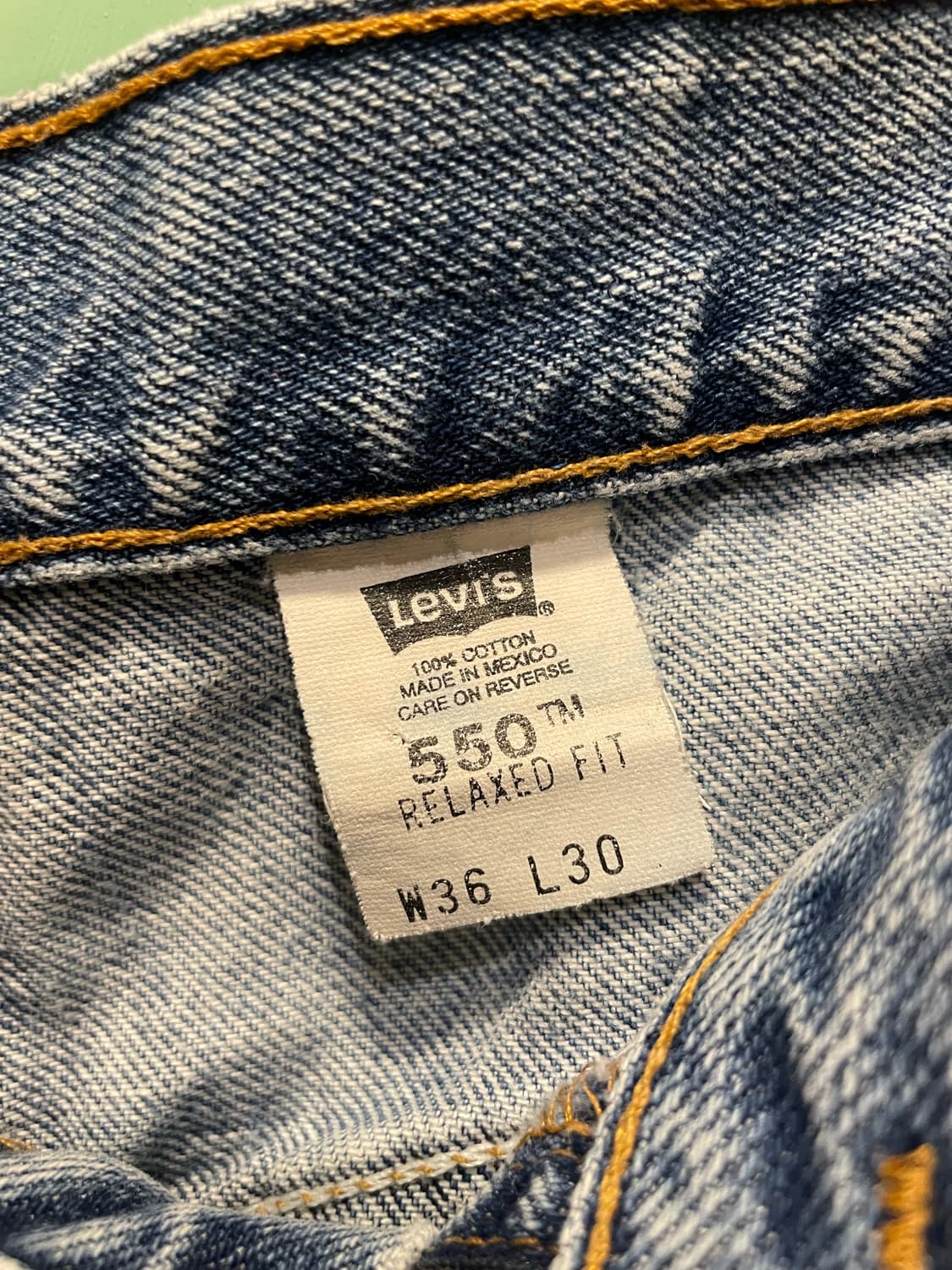 00’s Levi’s 550 Relaxed Fit Denim Pants  상품이미지4