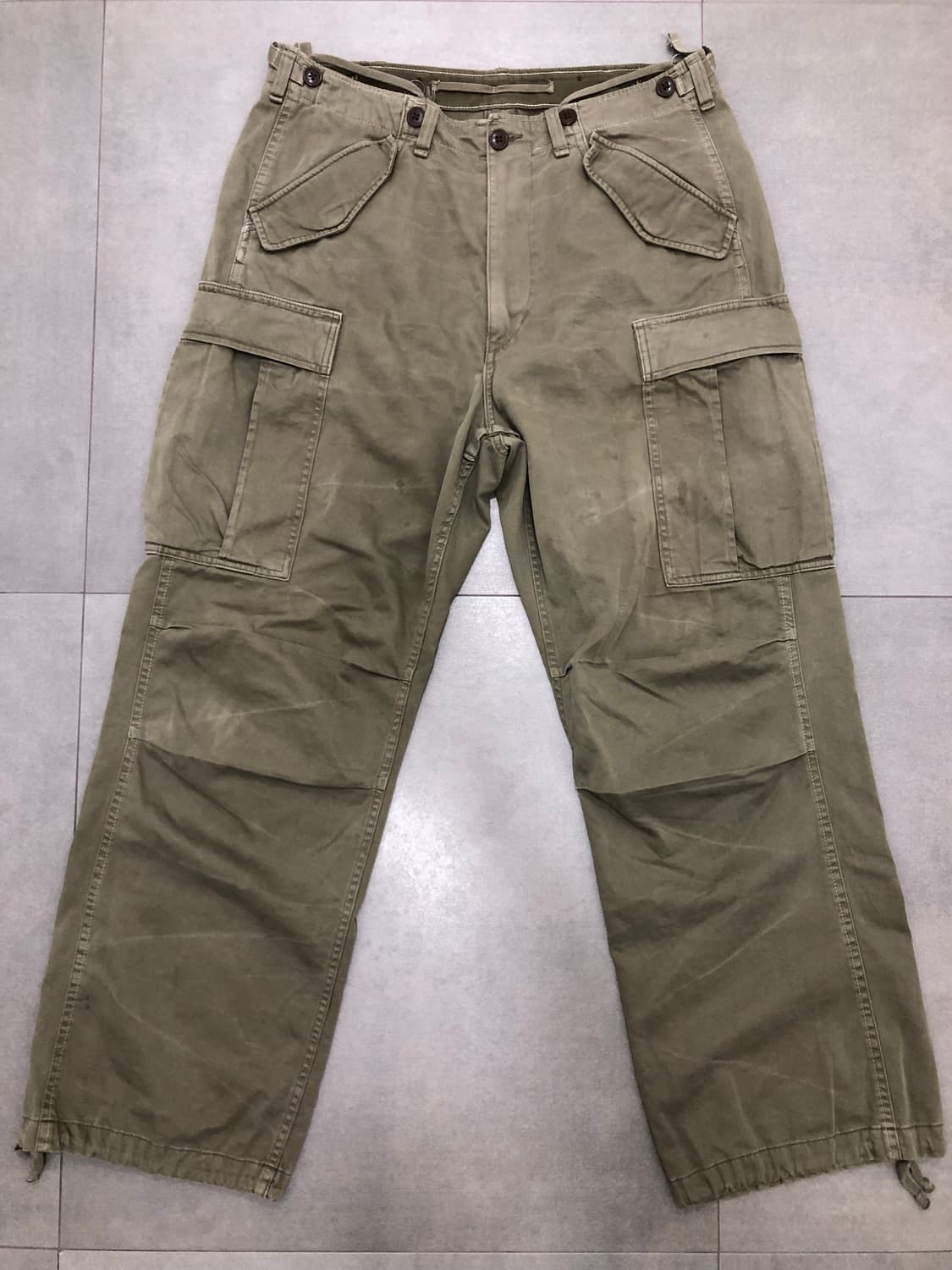 폴로 랄프로렌 빅카고 팬츠 밀리터리 브로큰트윌 바지 33 상품이미지1