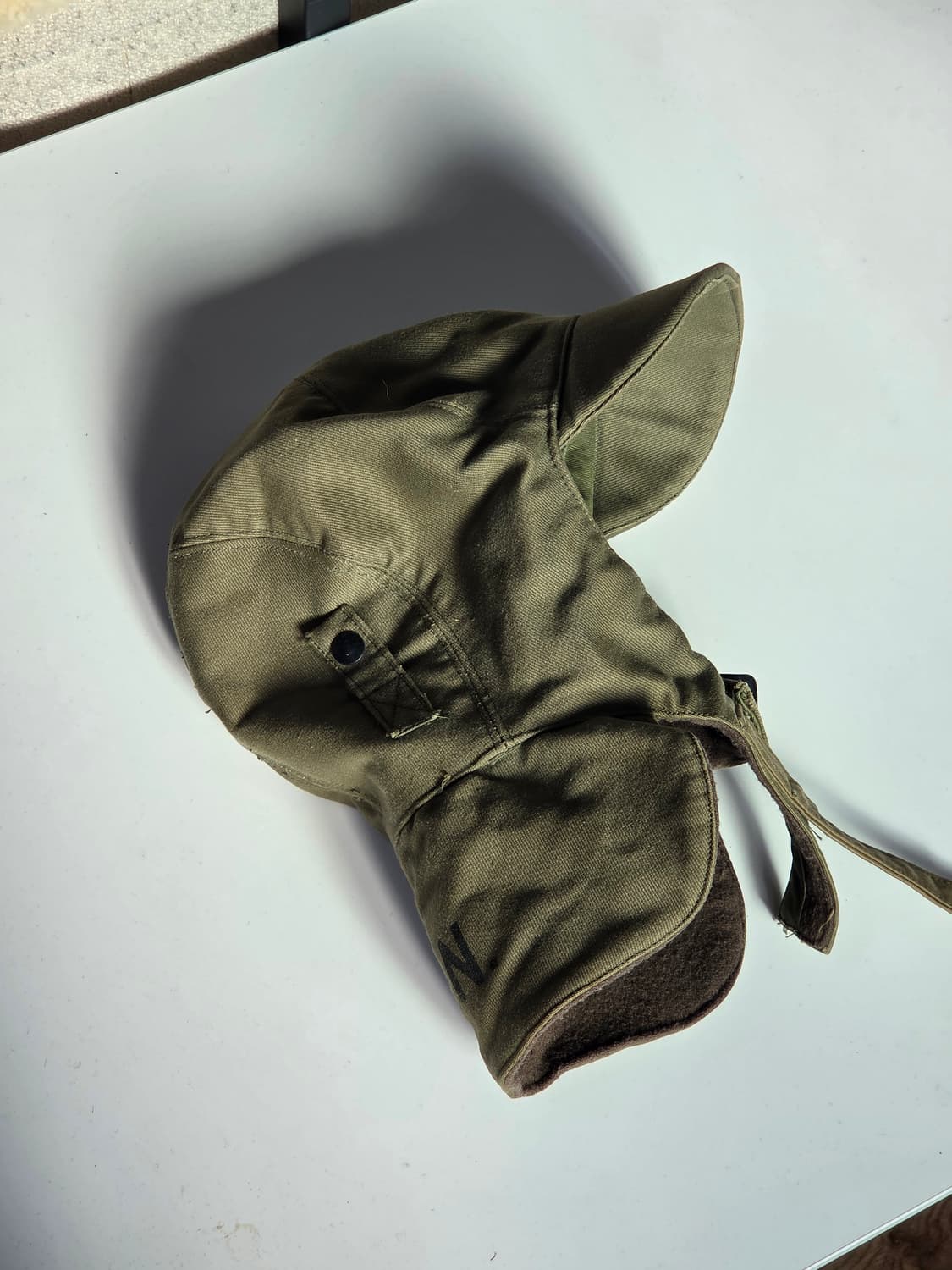 40s~50s N-1 덱 크루 후드캡 상품이미지3