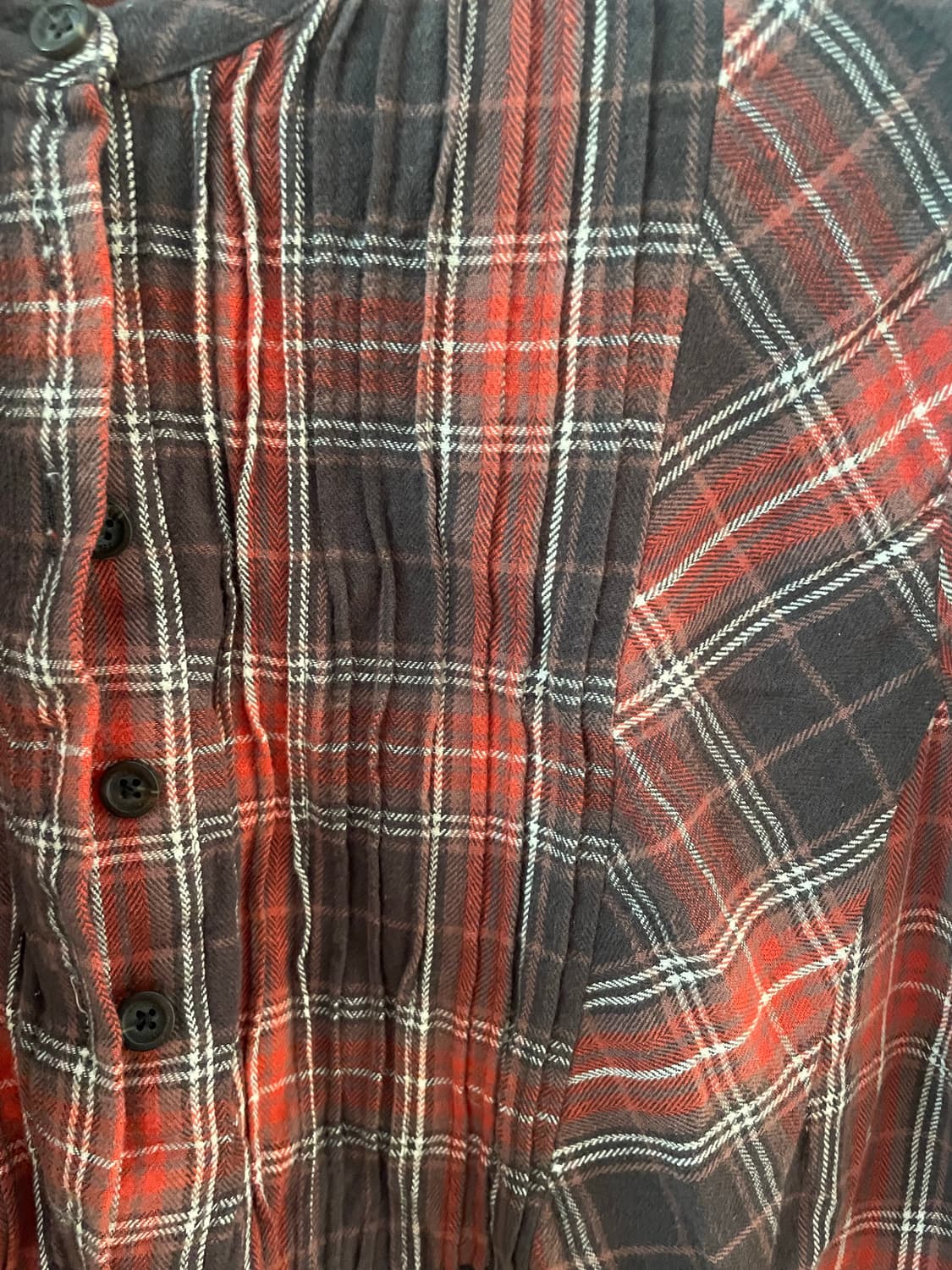 썰스데이 아일랜드 타탄체크 원피스 상품이미지3