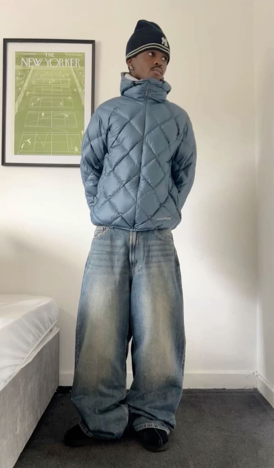 몽벨 다이아몬드 퀼팅 경량패딩 상품이미지1