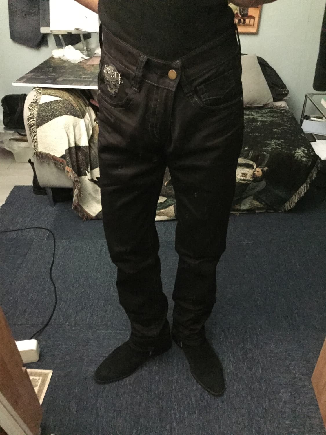 DASTA Denim 빈티지 펑크 데님팬츠 상품이미지4