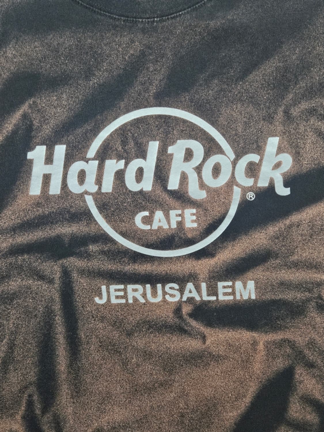 하드락카페 예루살렘 다잉워시드 커스텀 반팔 티셔츠 ( S )/ 11371 상품이미지4
