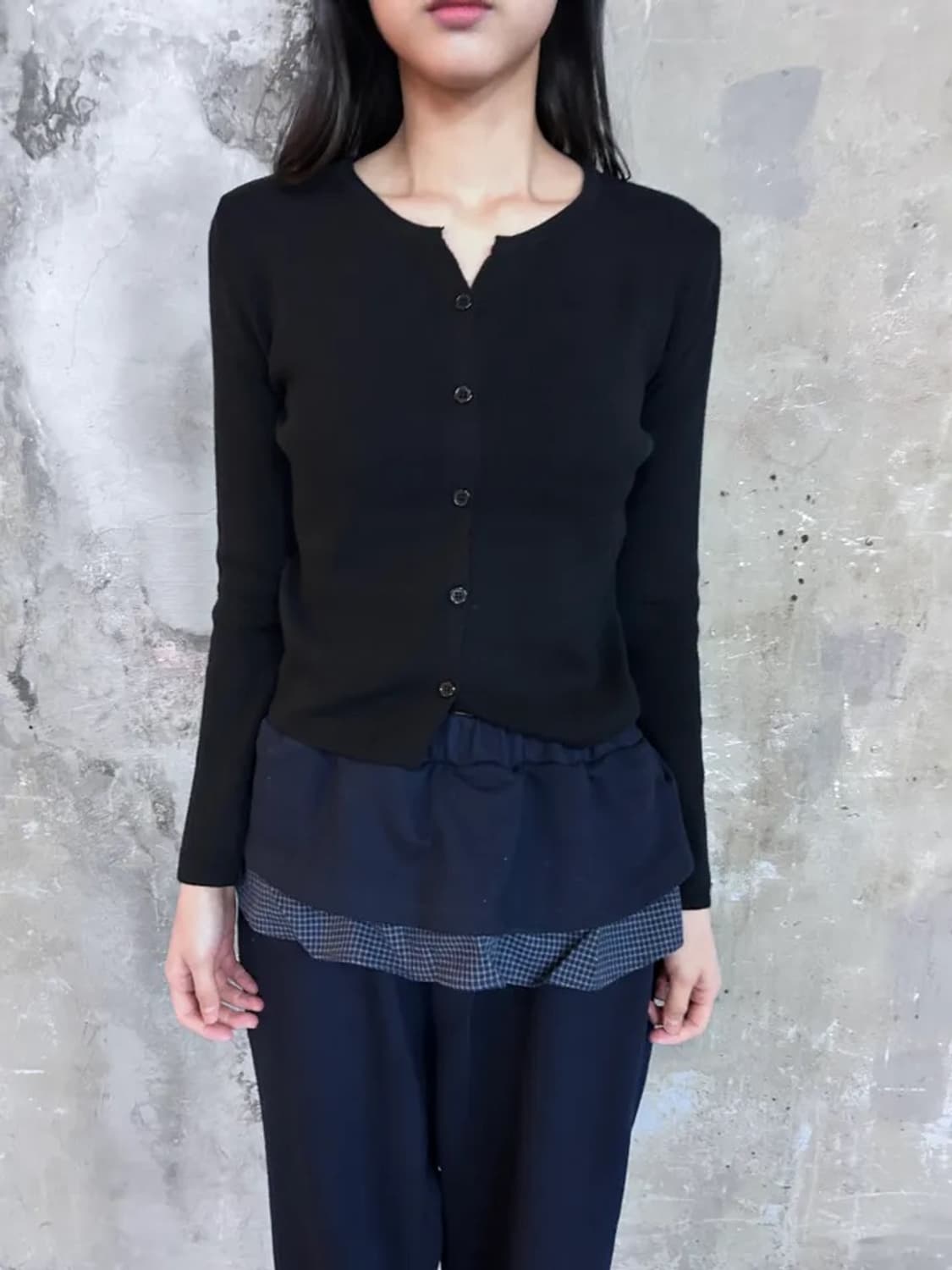 더스티펑크 레이어드프릴밴딩팬츠 상품이미지1