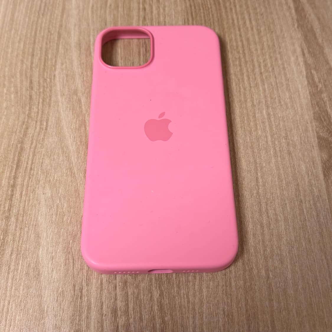 (15플러스) 아이폰 핑크 정품 케이스 상품이미지1