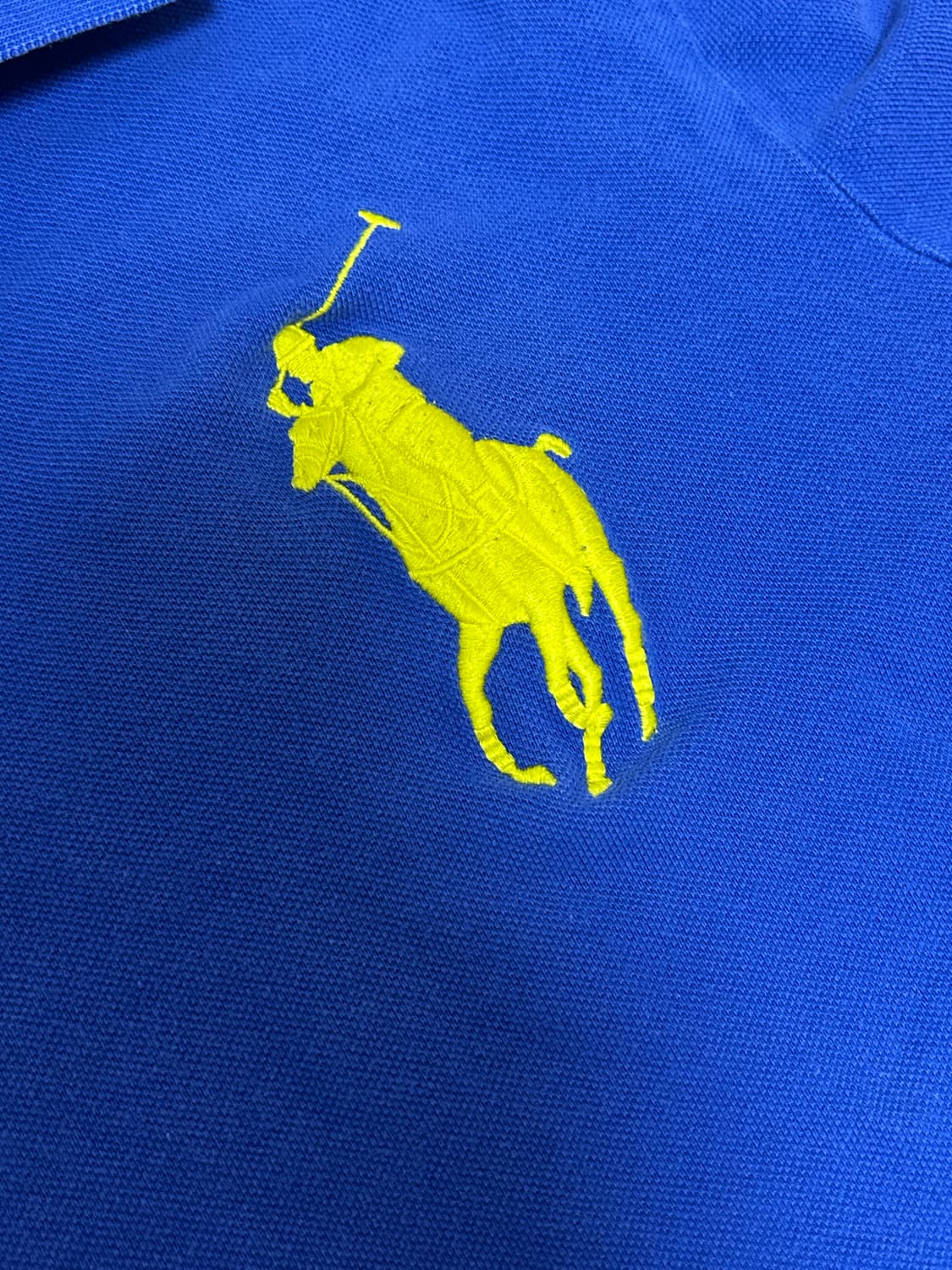 폴로 랄프로렌 빅포니 코발트 블루 pk티 상품이미지3