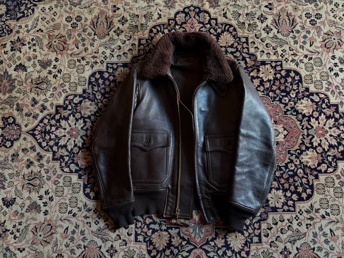 버즈릭슨 G-1 시어링 레더 자켓 남 95 여 66~77 상품이미지3