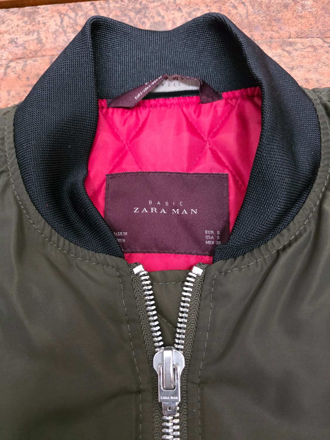 자라 남성  ma-1 블루종 봄버 자켓 95 상품이미지2