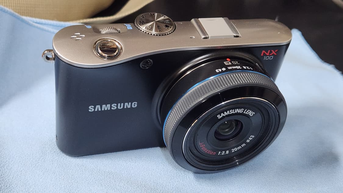삼성 NX100 빈티지 디카 + 20mm + 20-55mm 상품이미지2