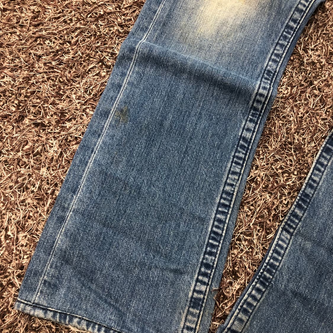 트루릴리전 워싱 스트레이트진 데님 팬츠 상품이미지4