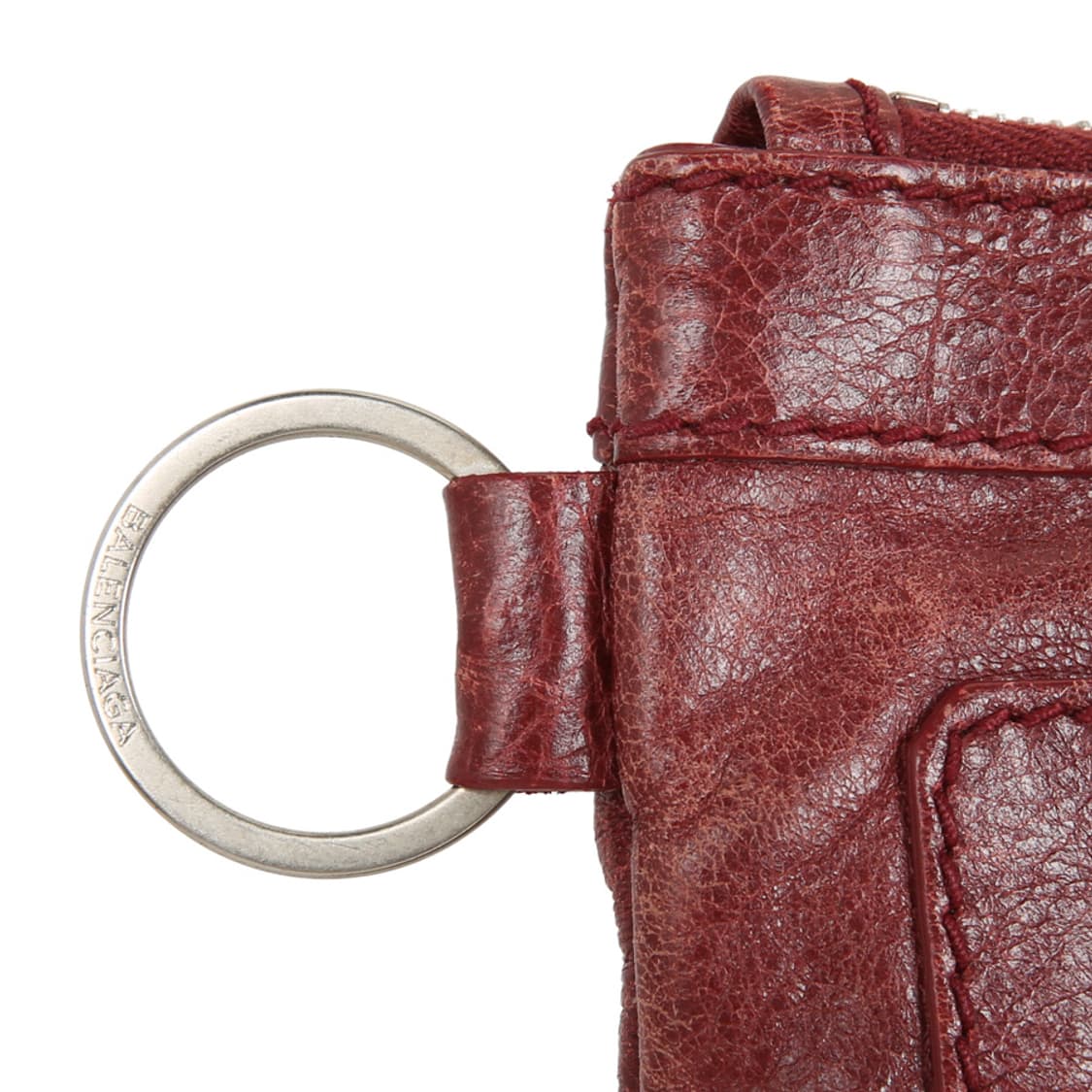 발렌시아가 클립 클러치 라지 273023 버건디 파우치 상품이미지9