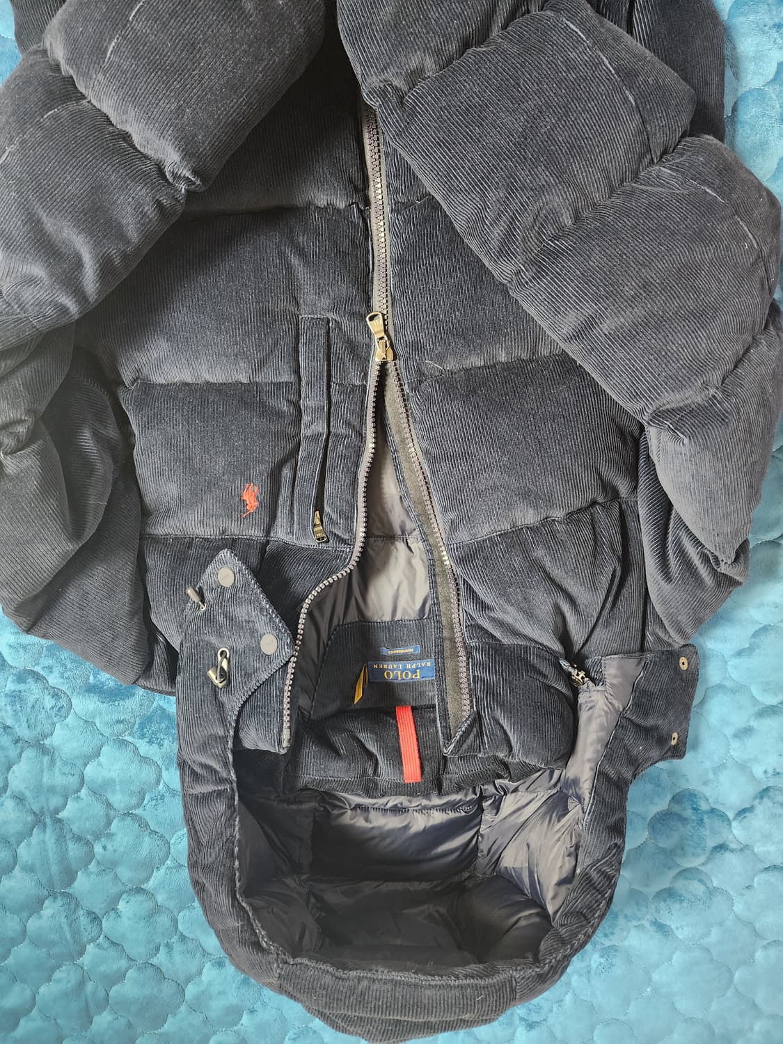 폴로랄프로렌 코듀로이 패딩 M 상품이미지2