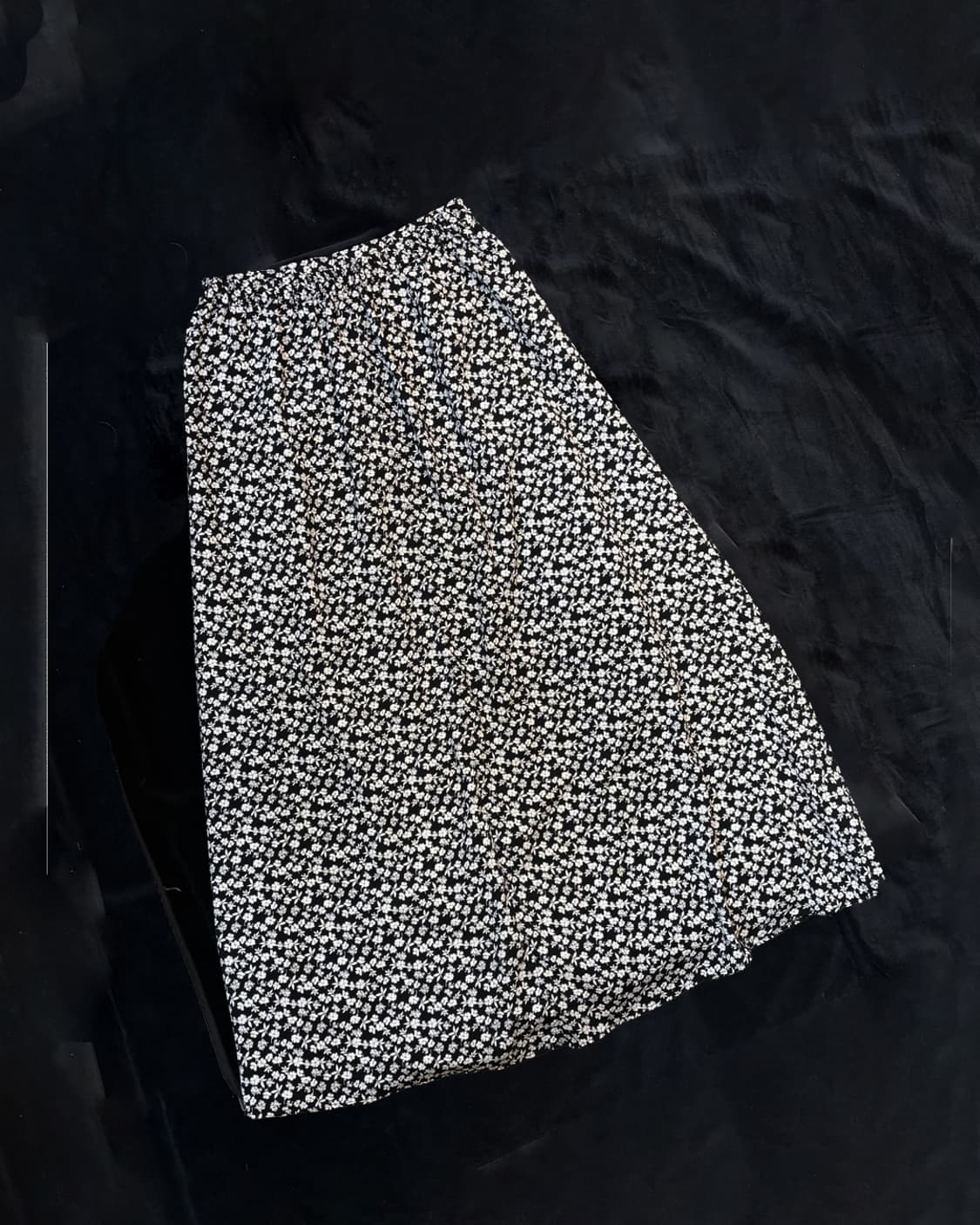 일본빈티지 스몰 플라워 롱스커트 상품이미지2