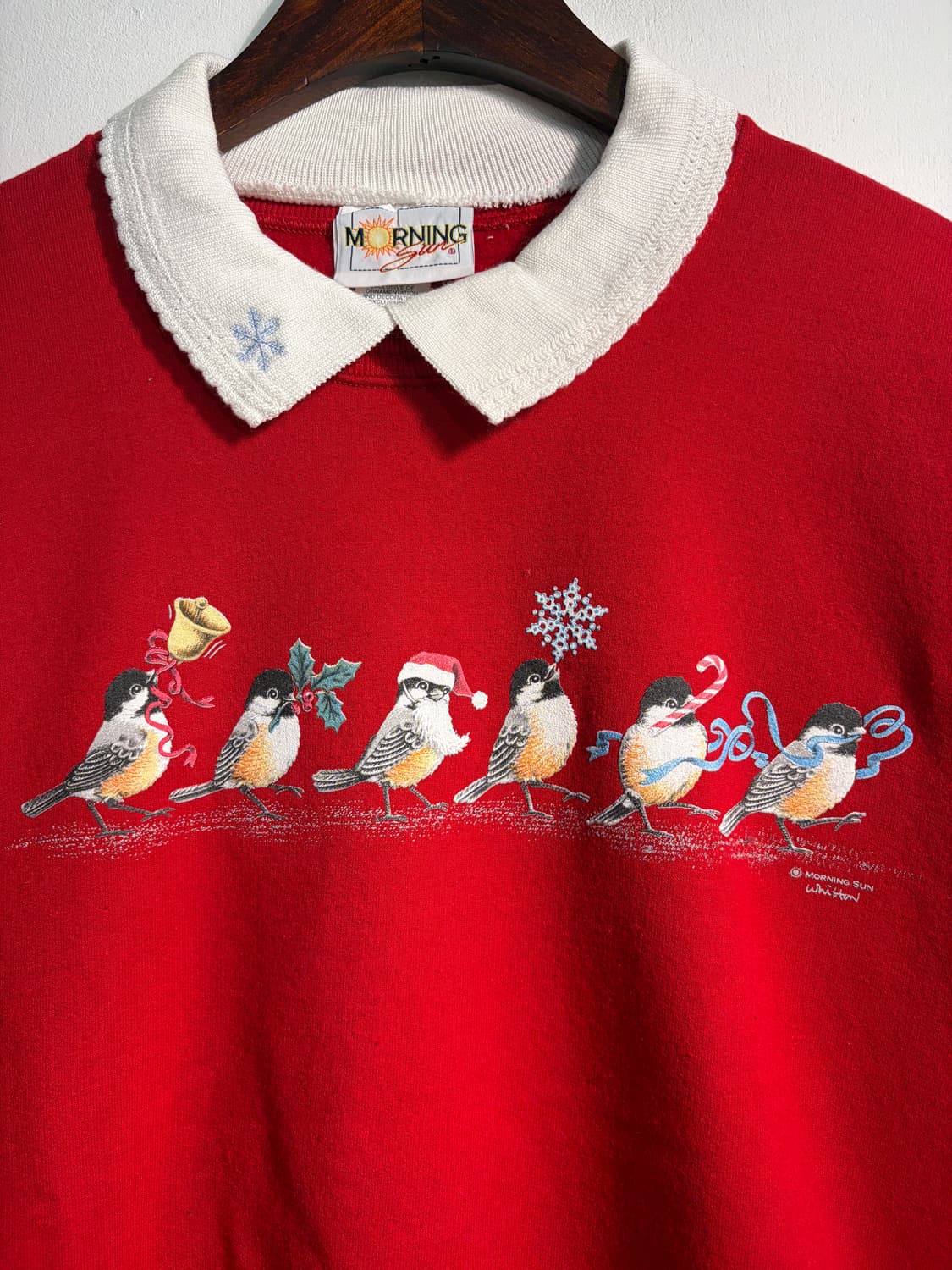 U.S.A. 크리스마스 맨투맨 XL 어글리니트 상품이미지4