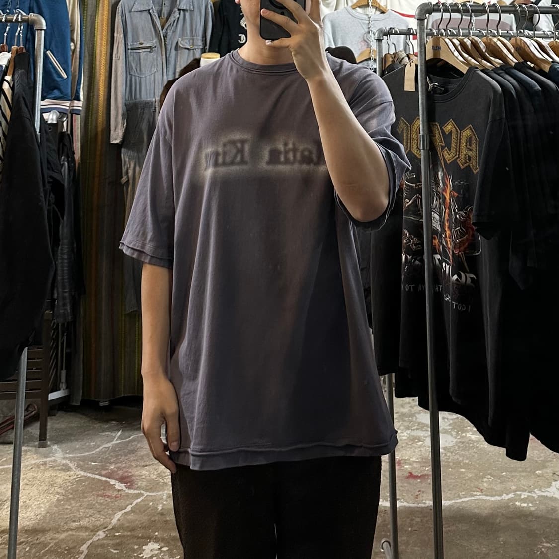 (착용컷) Matin Kim 반팔 티셔츠 (남성용 105) 상품이미지4