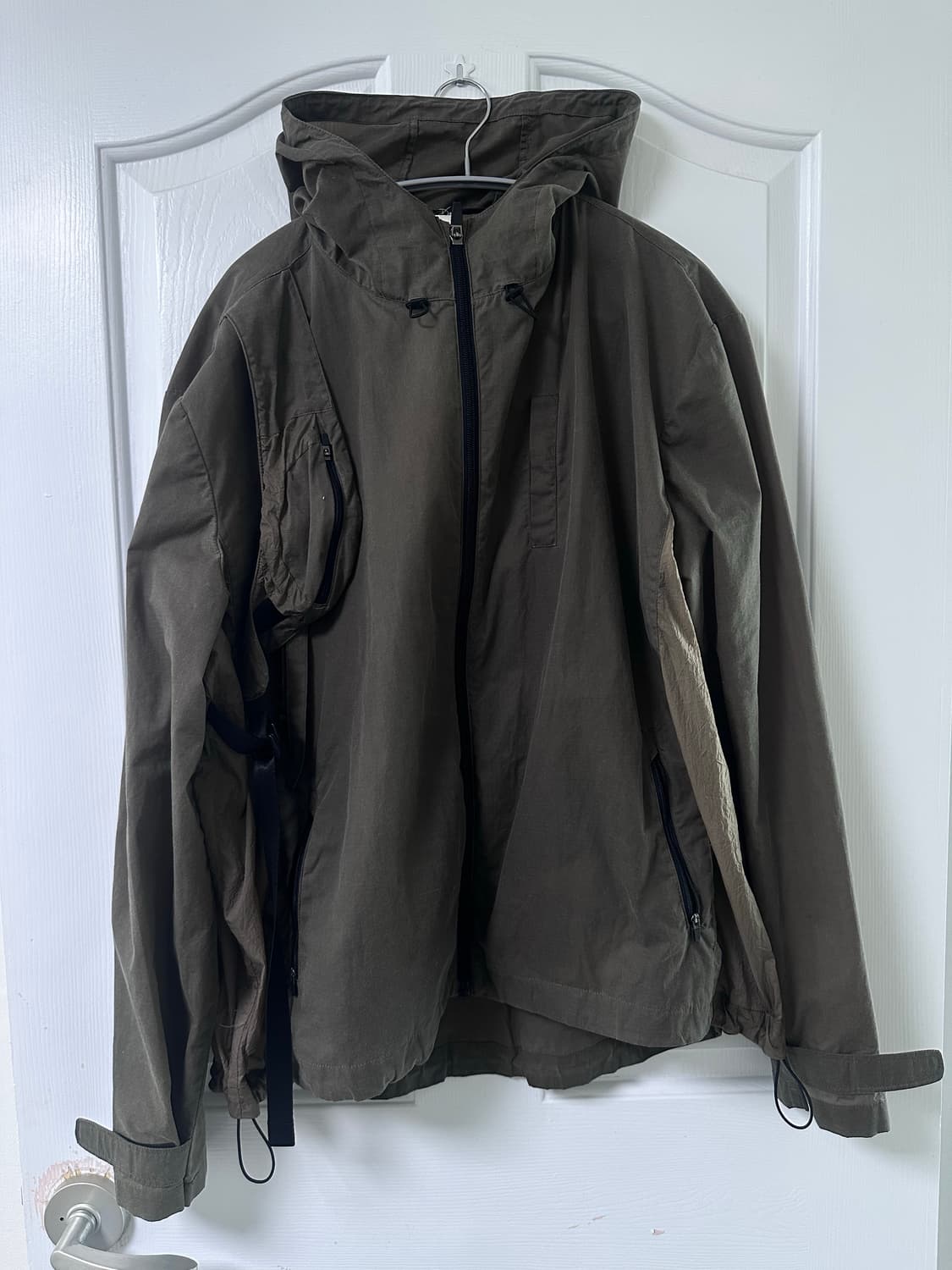 wax panel windbreaker dark mocha 상품이미지6