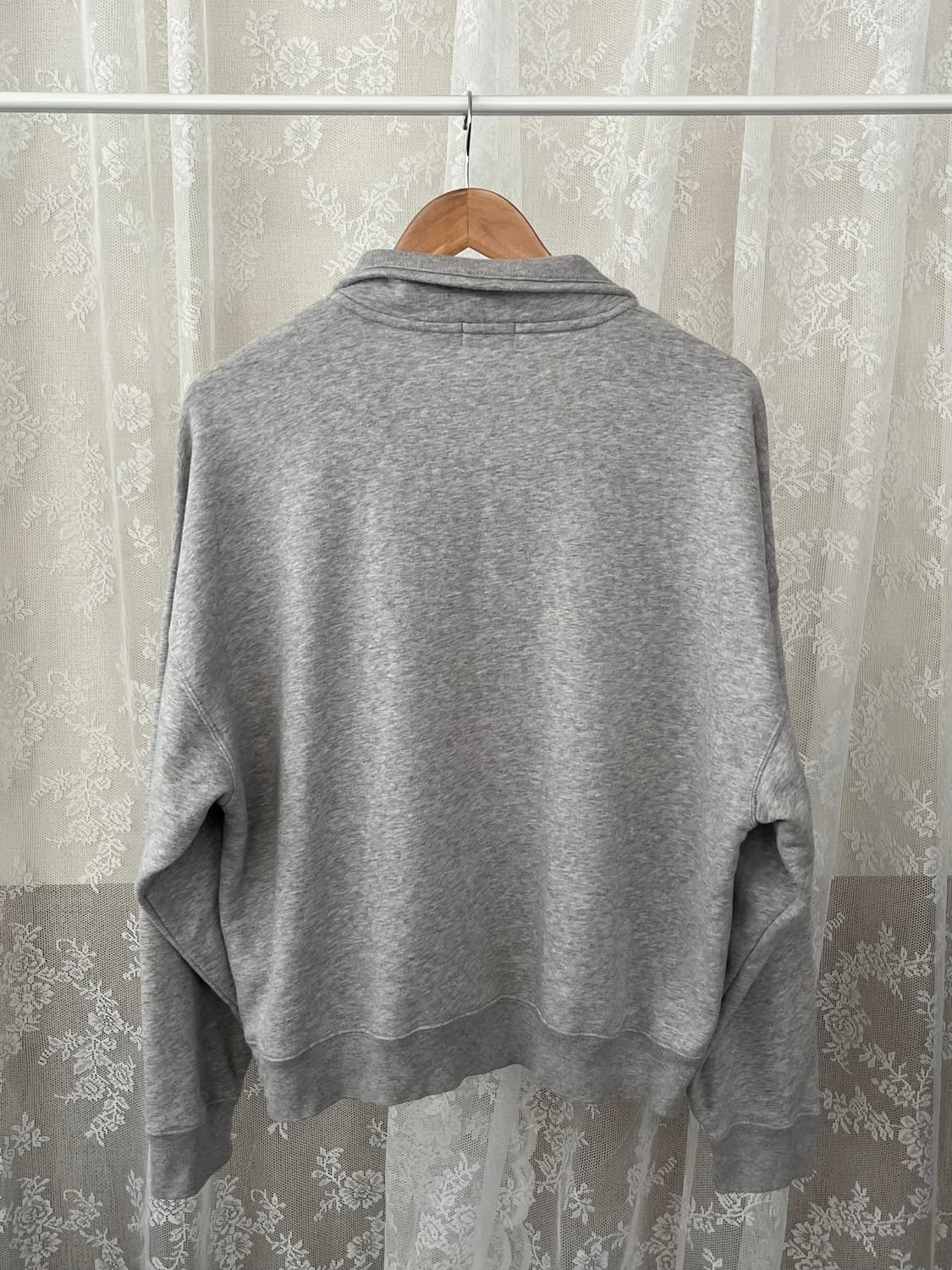 L) 폴로 랄프로렌 반집업 맨투맨 그레이 상품이미지2