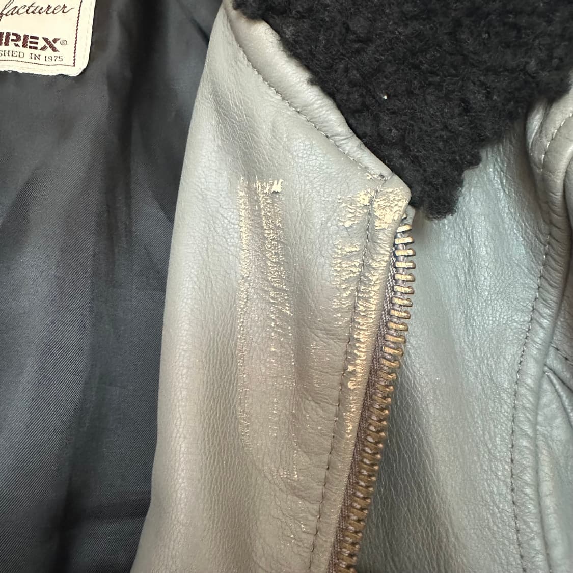 40 아비렉스 a2 자켓 그레이 상품이미지7