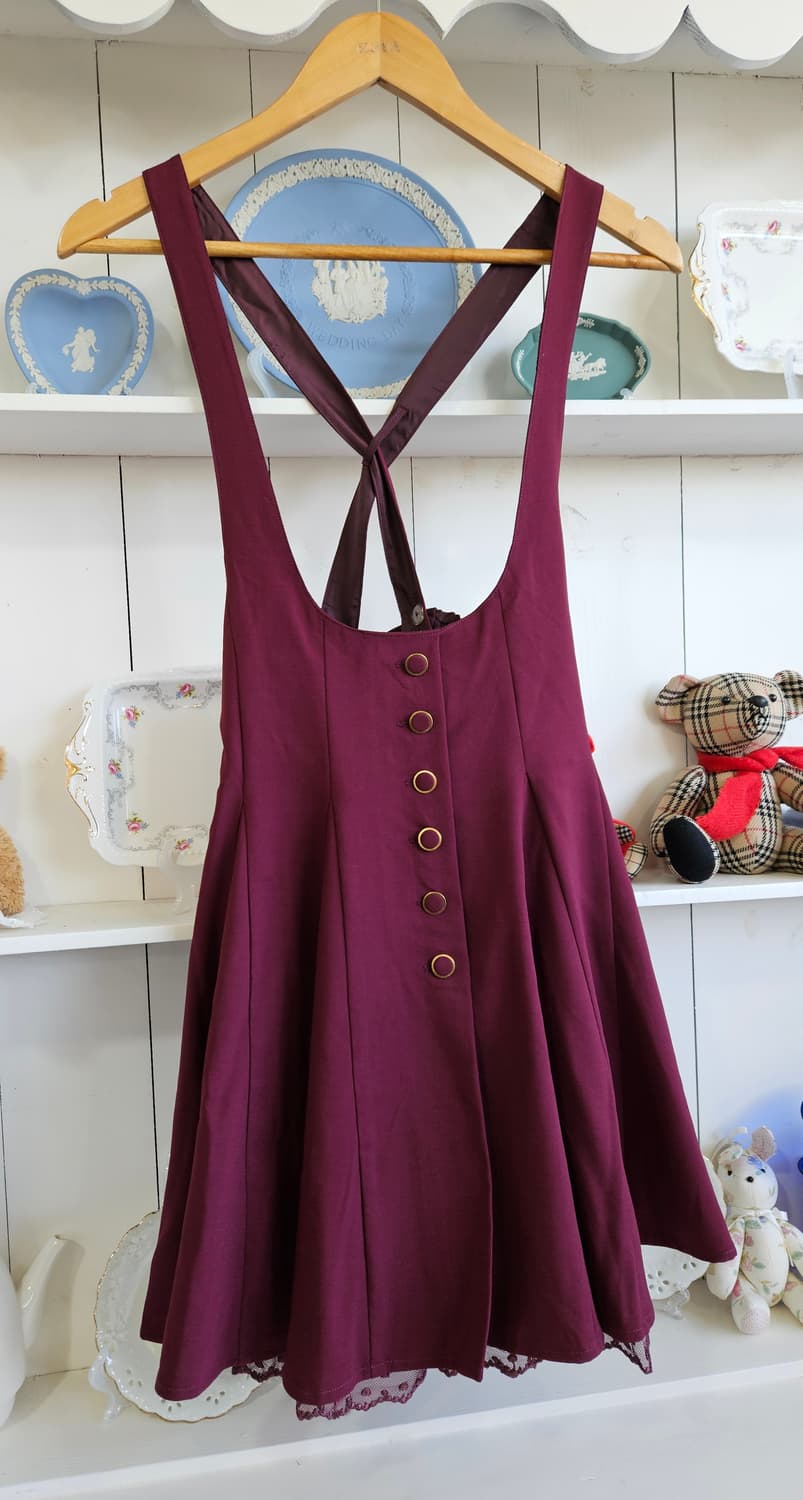 Secret Magic 와인 점퍼원피스 상품이미지2