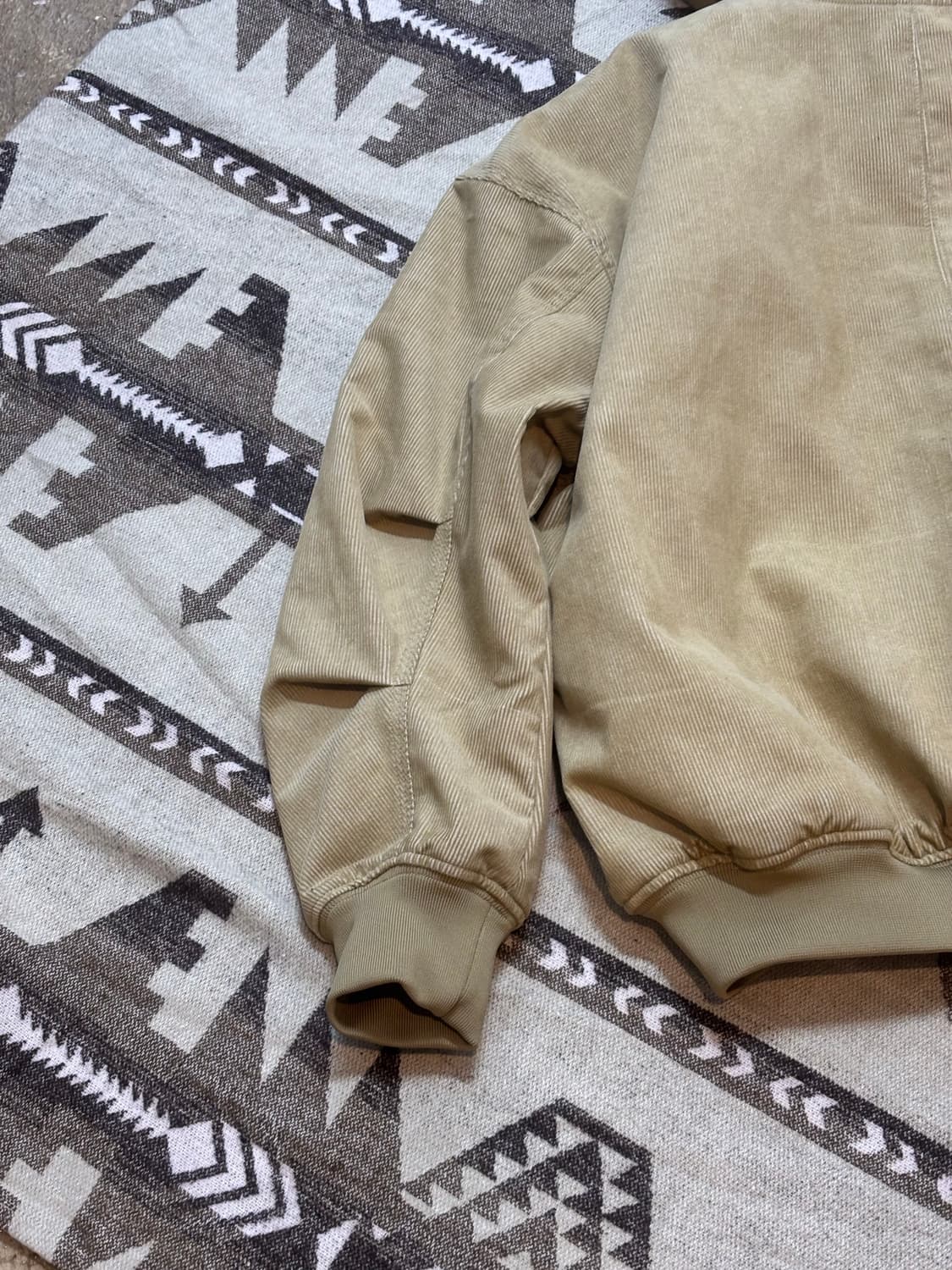 eastserviceshop 빈티지 후디드 봄버/새상품 상품이미지4