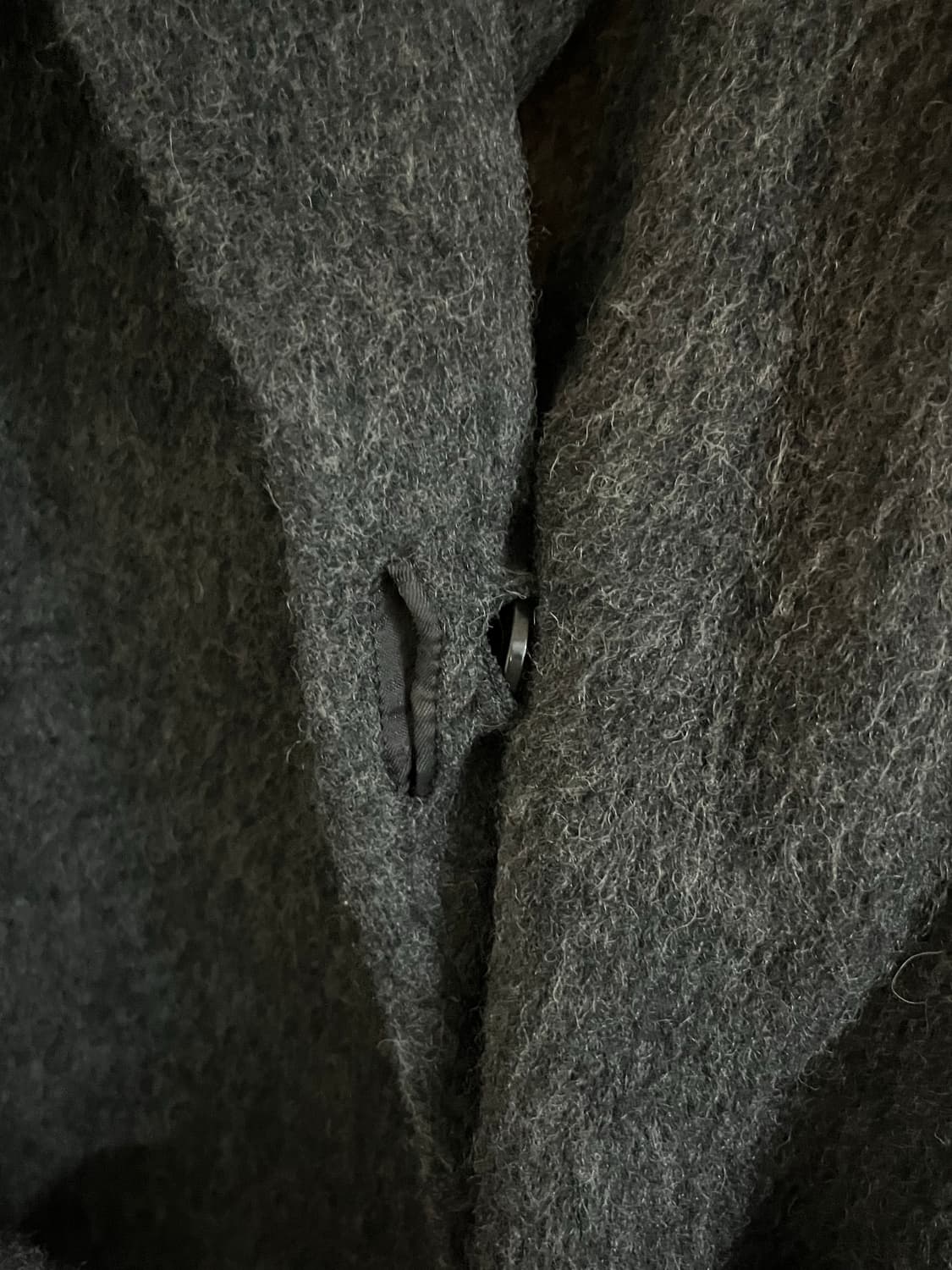 아르켓 Arket 울 알파카 블랜디드 벨티드 코트 다크 그레이 상품이미지5