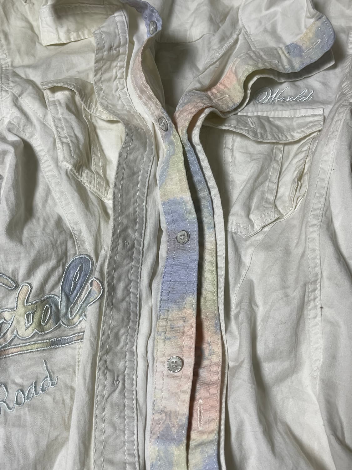 y2k 2way shirts jacket 상품이미지3