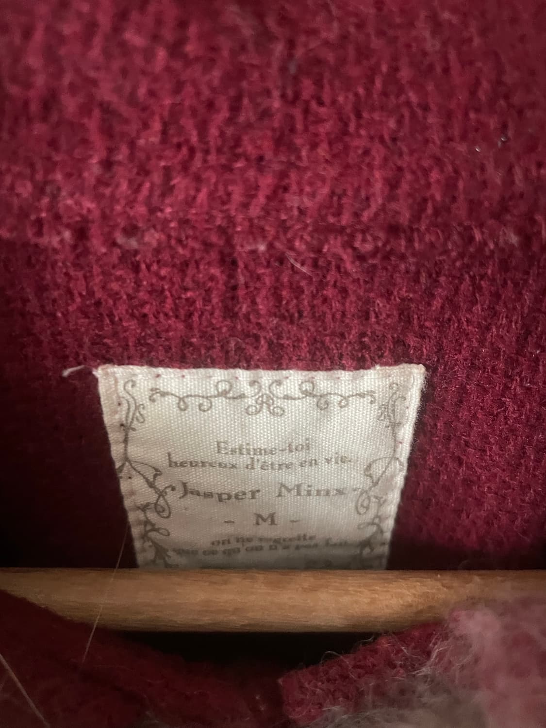 모리걸 빈티지 레드 후드 퍼 떡볶이 케이프 코트 ♥️🤎 상품이미지2