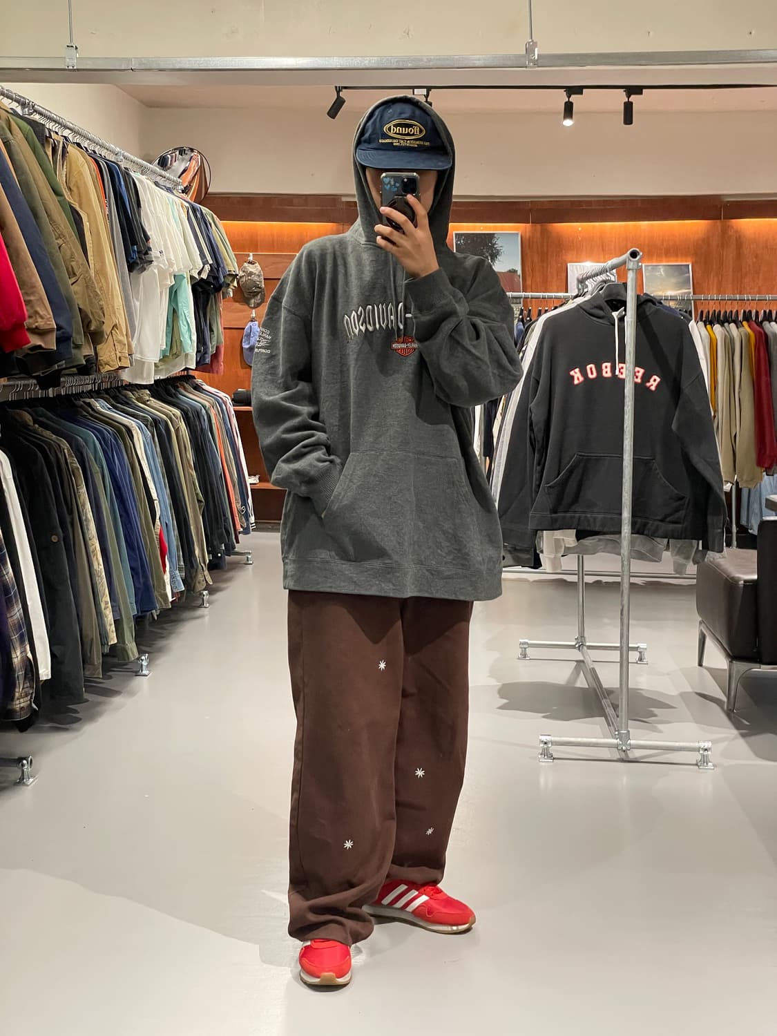 할리데이비슨 모터사이클 후드티 상품이미지1
