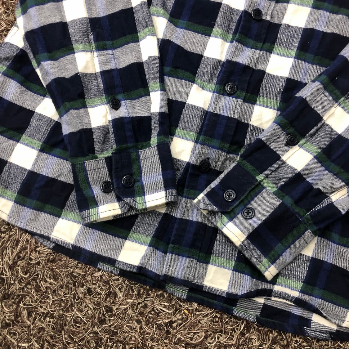 100 라코스테 체크 셔츠 상품이미지3