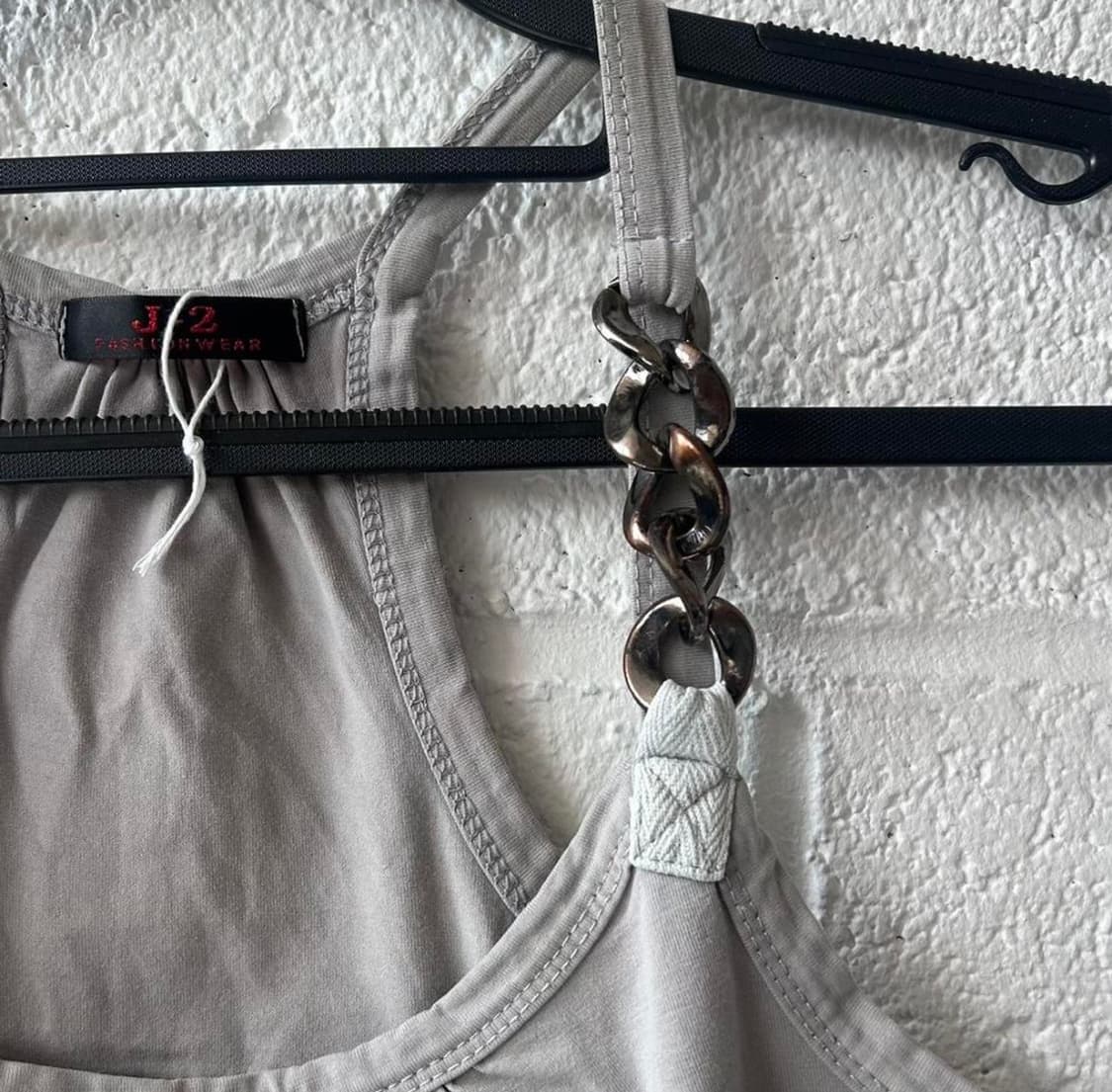 빈티지 그레이 플라워 그래픽 탑 상품이미지6