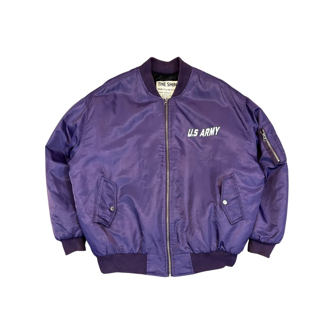 US Army 빅패치 M-1 항공점퍼 (2XL)   상품이미지1