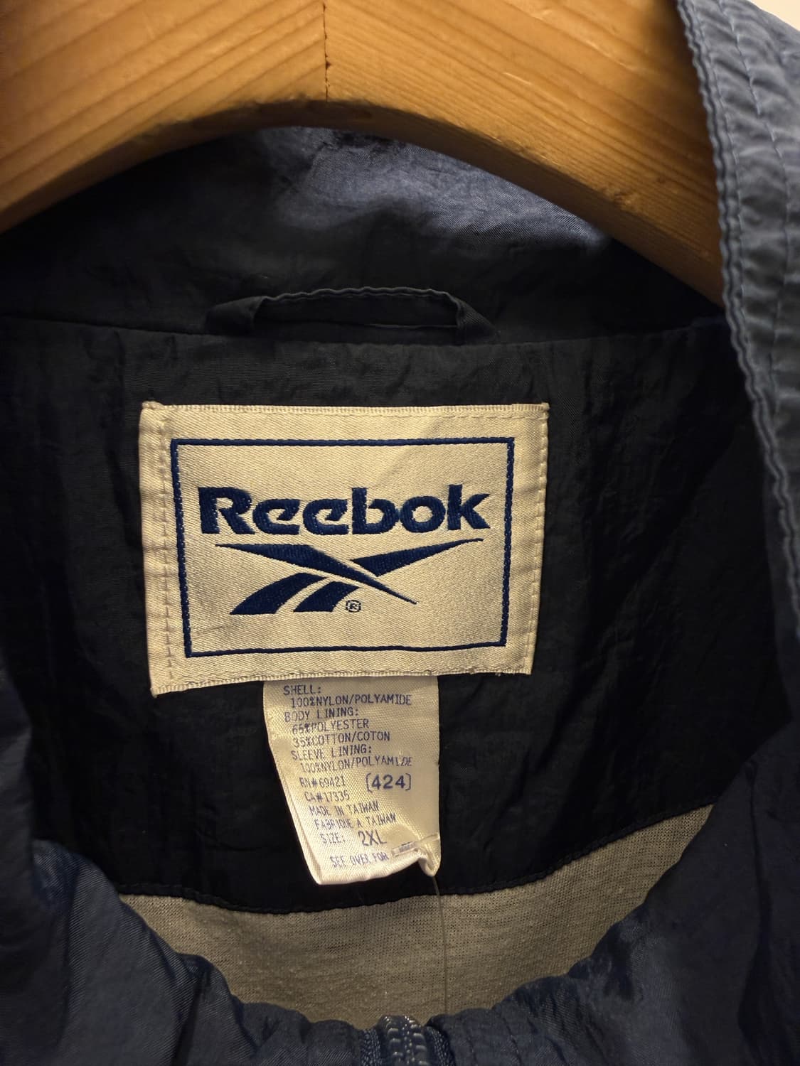 리복 버지니아 캐벌리어스 바람막이 자켓 U1058 상품이미지5