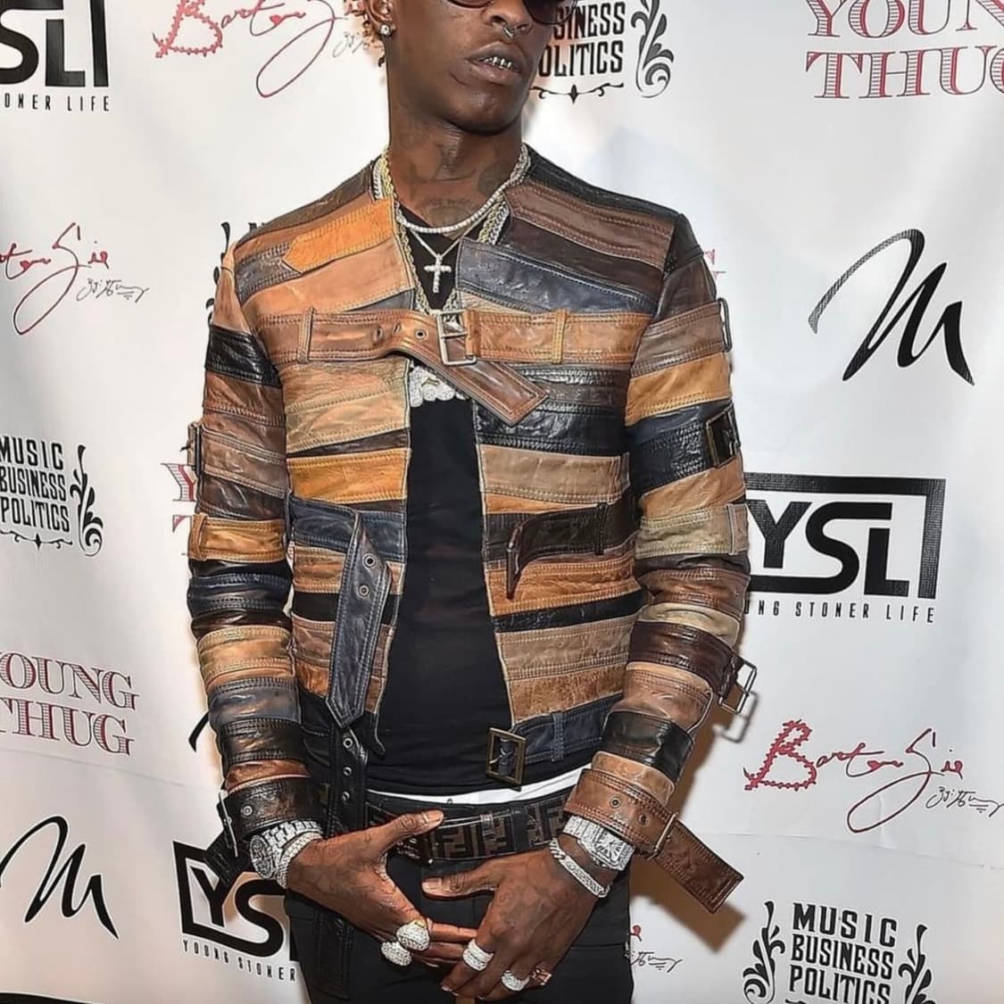 메종 마틴 마르지엘라 X H&M 2012 F/W 벨트 레더 자켓 상품이미지5