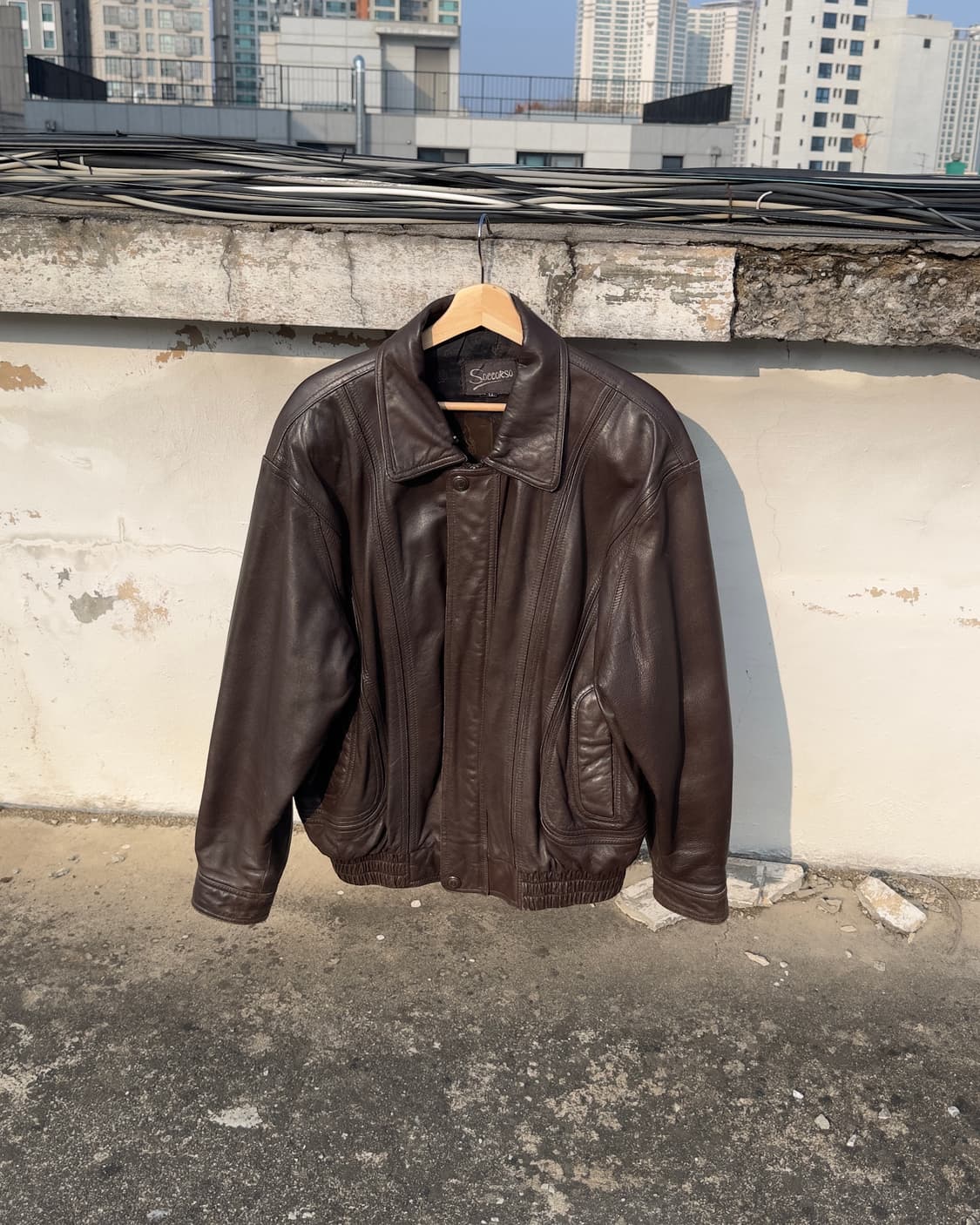 [Vintage] Sheepskin Leather Mouton 상품이미지1