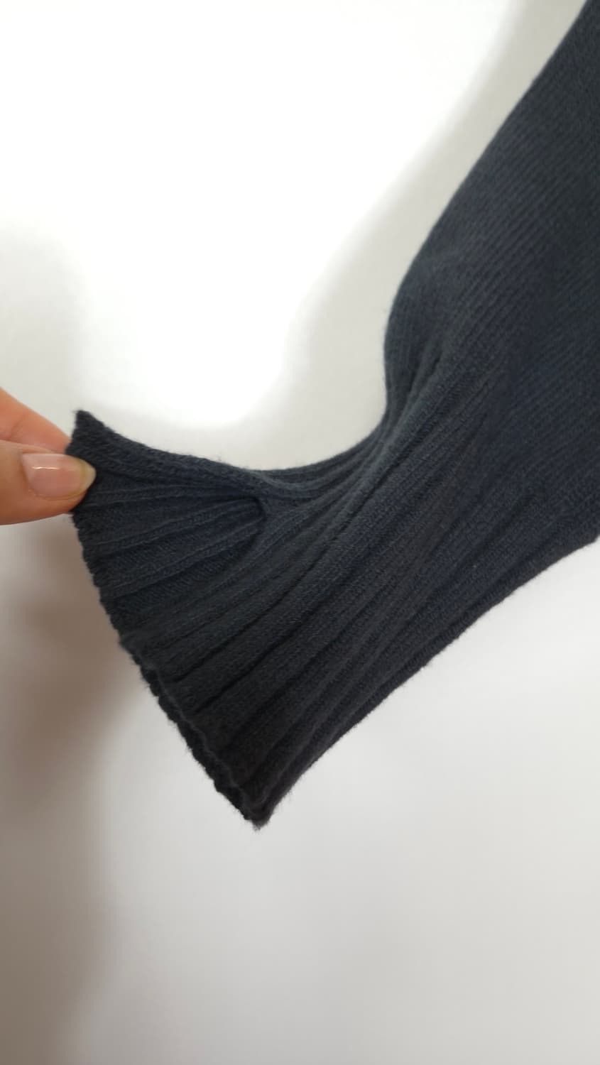 한섬 오즈세컨 2021 골지 후드 니트 탑 44~55 상품이미지8