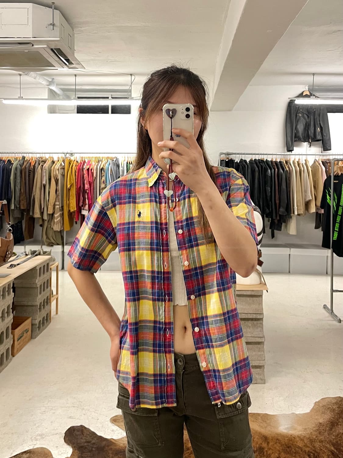 POLO ralph lauren madras check shirts 상품이미지3