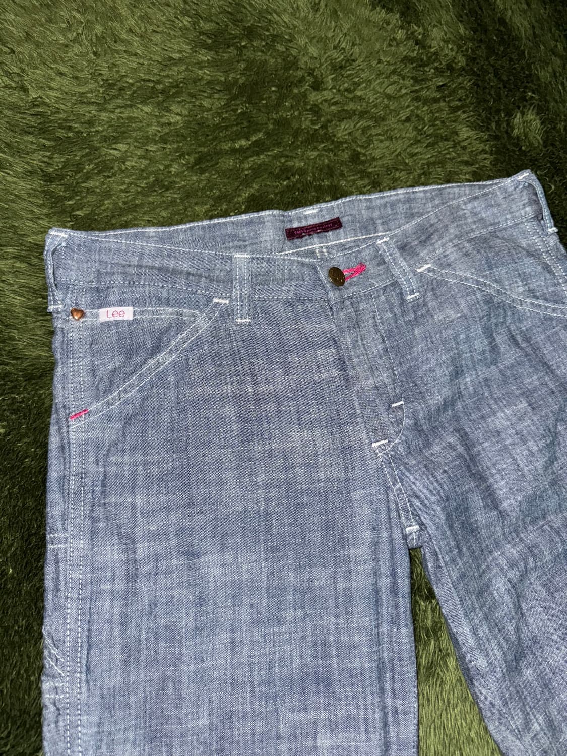 [M] LEE 리 MADE IN JAPAN EME 라인 샴브레이 워크팬츠 상품이미지2