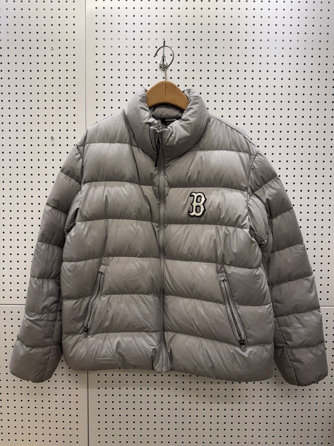 MLB 보스턴 레드삭스 빅로고 경량 다운 패딩 U126 상품이미지2