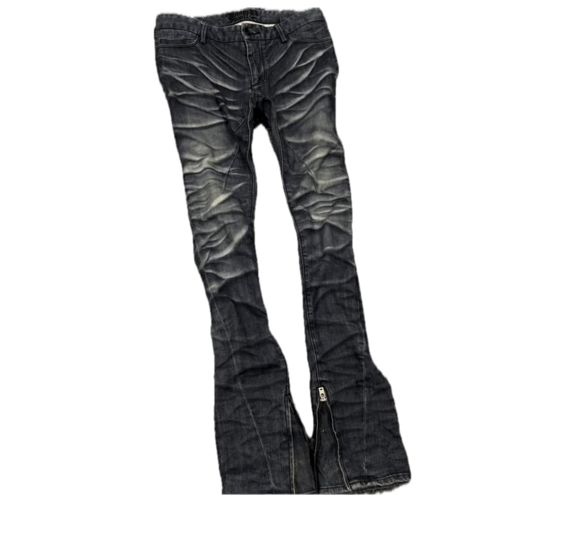 johnny wolf archive washing zip denim 상품이미지3