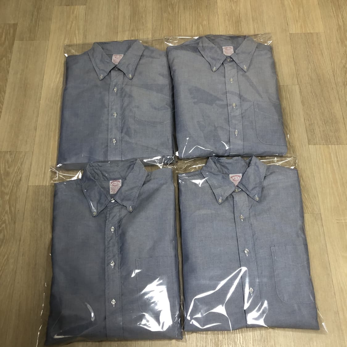 (XL-XXL) 새상품 90s 브룩스 브라더스 미국제 옥스포드 셔츠 블루 상품이미지2