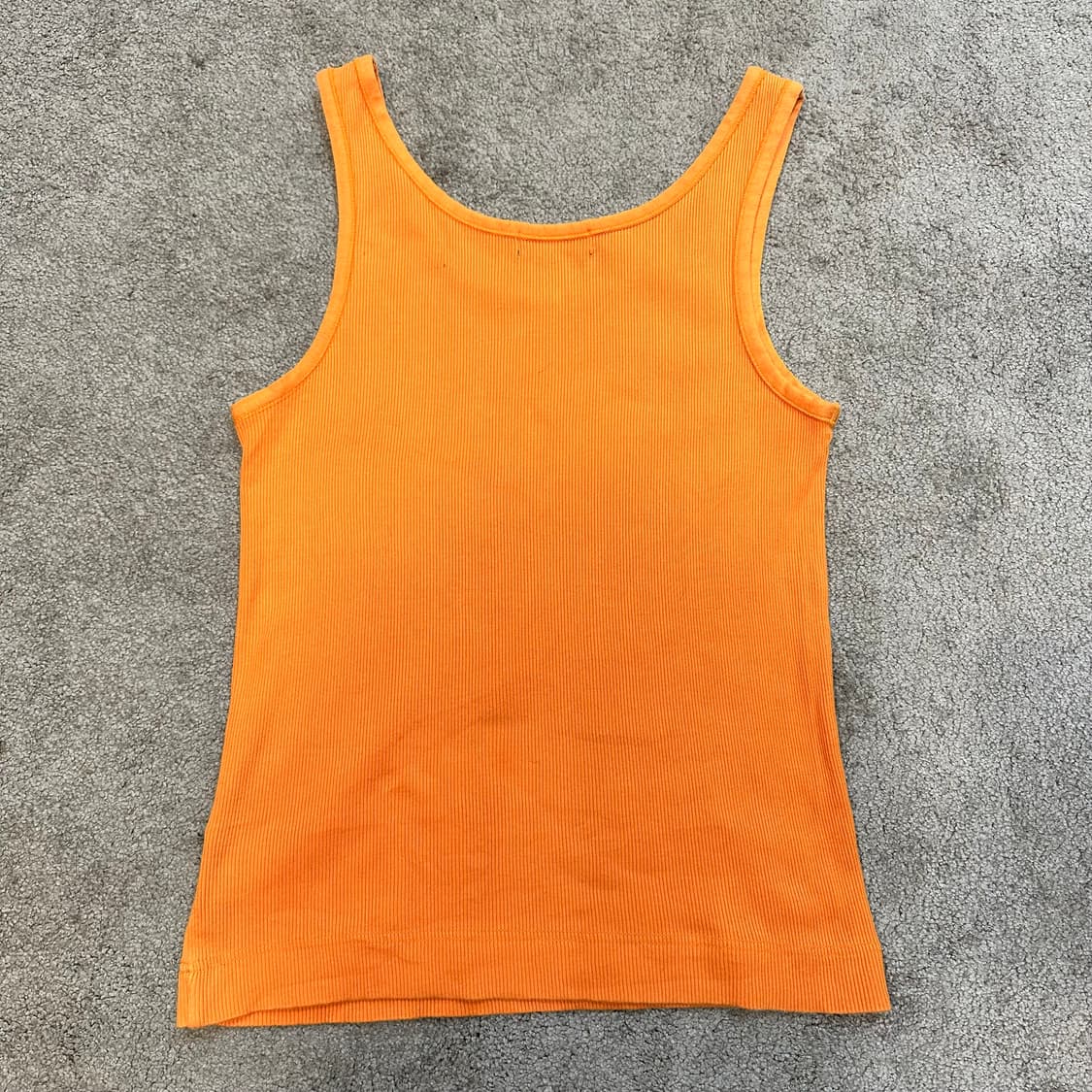 버버리 블랙라벨 오렌지 골지 탱크탑M 상품이미지7