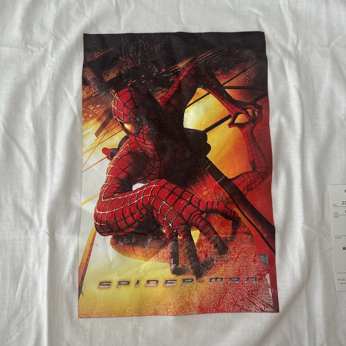 00s 스파이더맨 무비티 반팔 상품이미지1