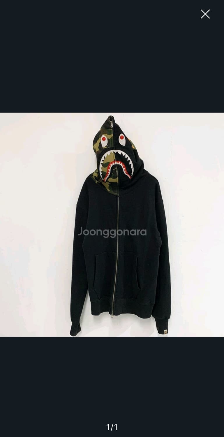 베이프 반카모 후드집업 상품이미지1