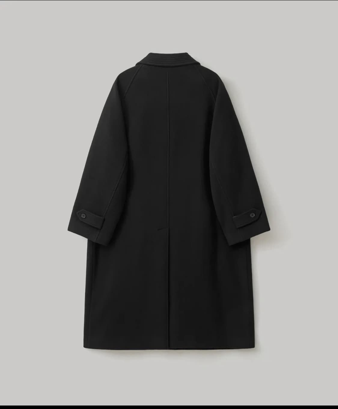 어나더오피스 보이에저 볼드 발마칸 코트 블랙 [02] 상품이미지2