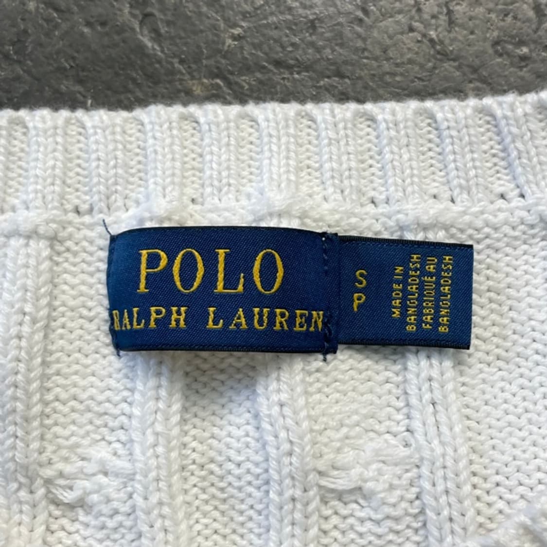 90 폴로 신형 꽈배기 니트  상품이미지3